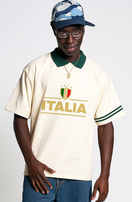 ITALY 1996 Retro Football Shirt