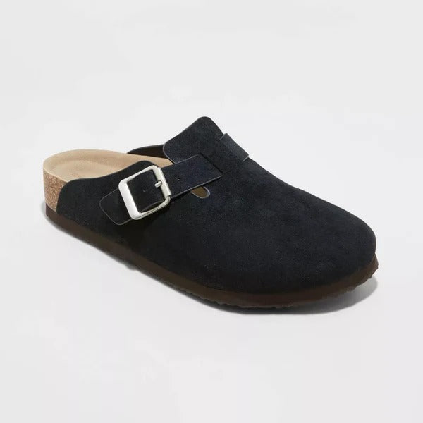 PalmBelle - Suede Leather Tulum Clogs™