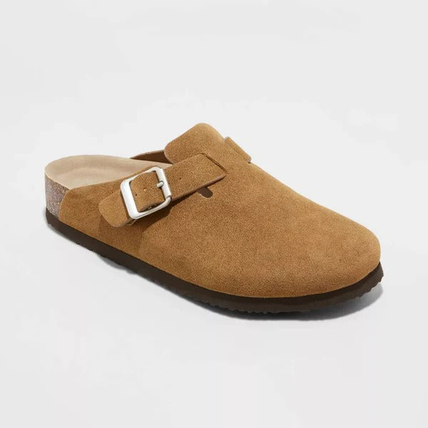 PalmBelle - Suede Leather Tulum Clogs™