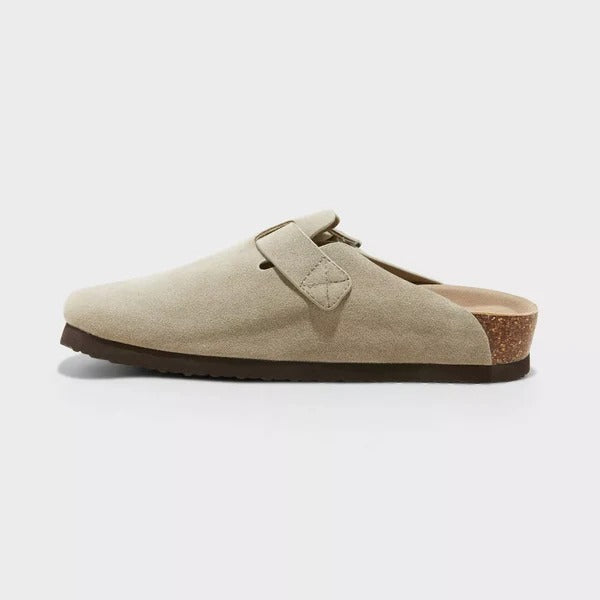 PalmBelle - Suede Leather Tulum Clogs™